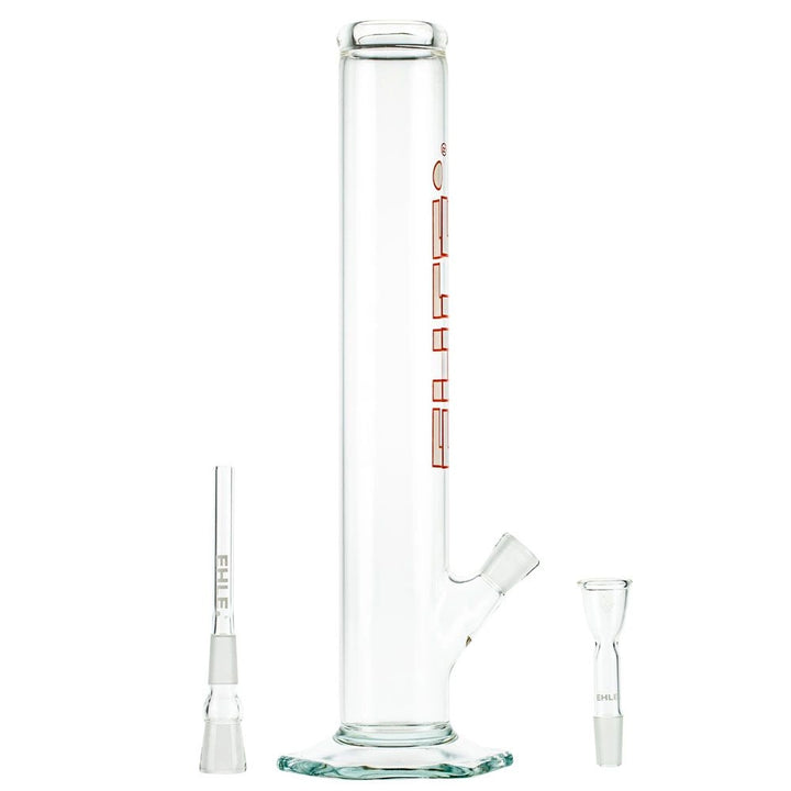 EHLE. Glass Straight Cylinder Bong 500ml | 18mm